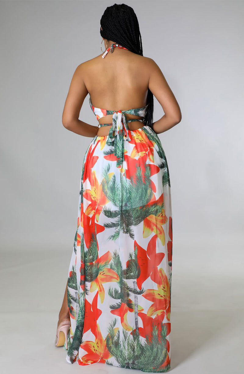 Women's Floral Maxi Dresses