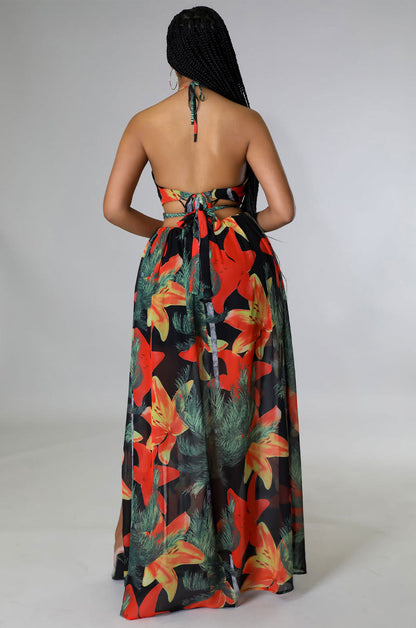 Women's Floral Maxi Dresses