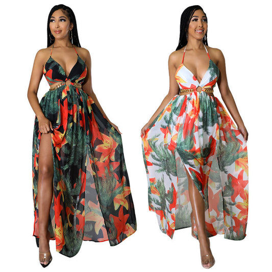 Women's Floral Maxi Dress